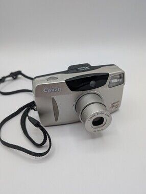 Canon Sure Shot 76 Zoom SAF Point & Shoot 35mm Film Camera - TESTED